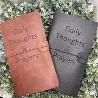 daily thoughts & prayers journal